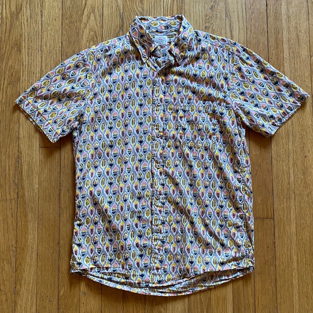 Faherty Short Sleeve button down